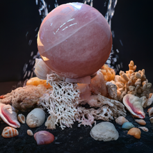 Load image into Gallery viewer, 59lb Rose Quartz Polished Sphere